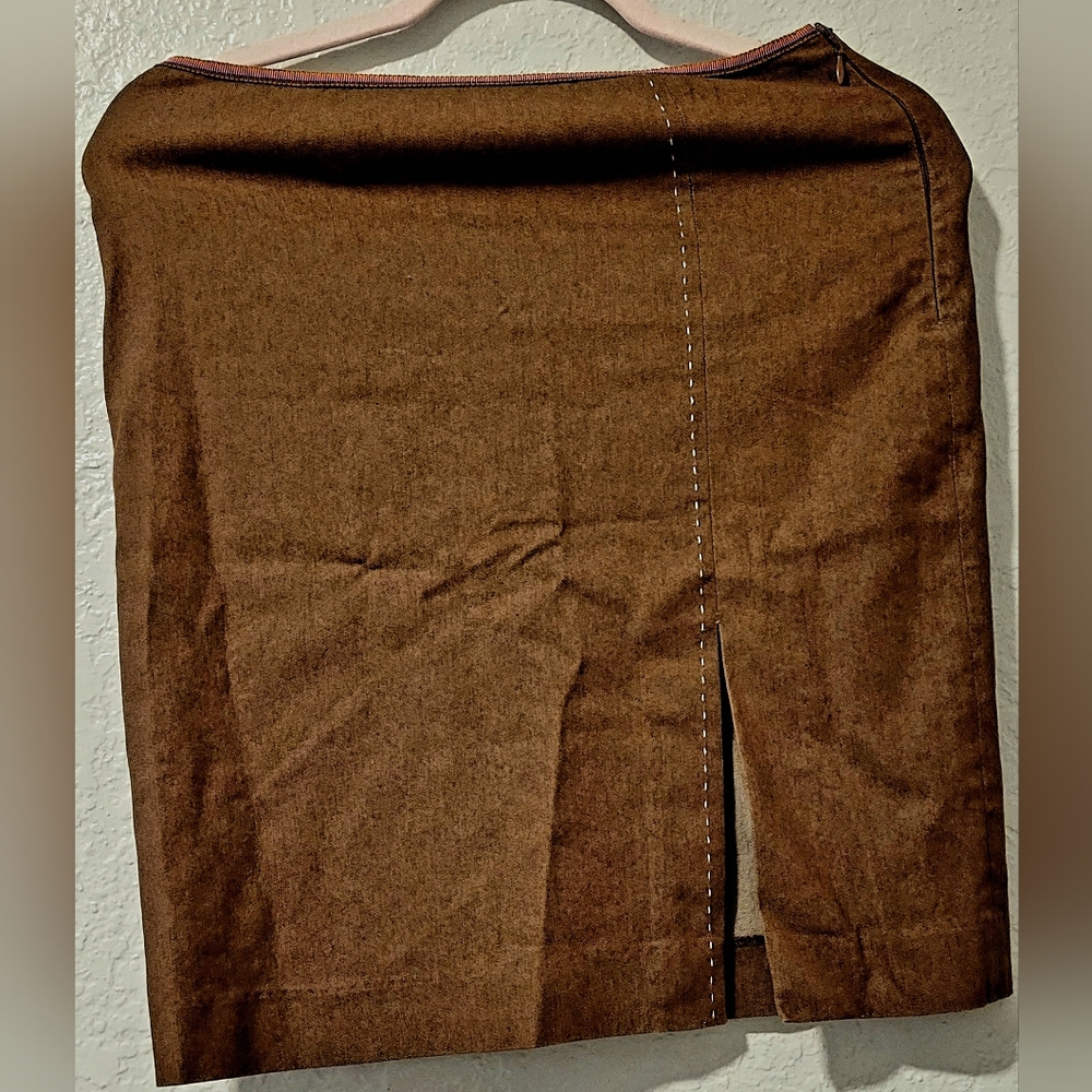 Missioni Brown Knited Skirt